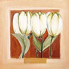 Alfred Gockel Famous Paintings - Sandstone Florals I